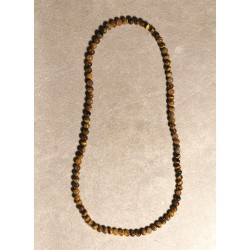 Œil de tigre -  Collier elastique - 3e chakra